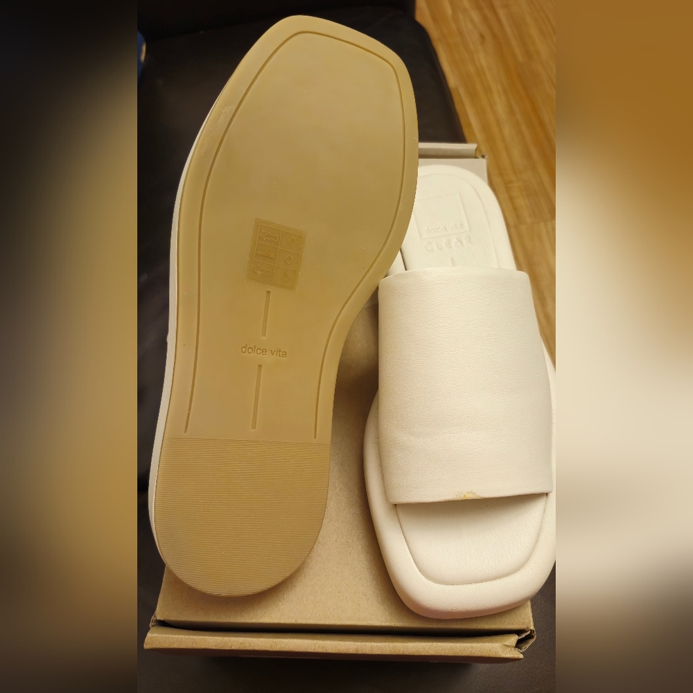 Dolce Vita Rosco Flat Sandals vorv Stella Size 8.5 (Condition Noted in Descript. - Picture 12 of 15